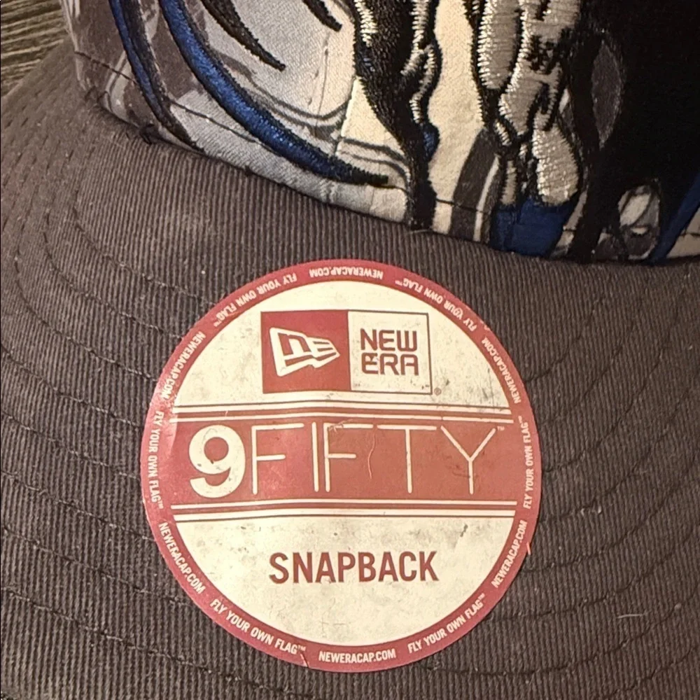 New Era Kids Batman Snapback Hat - Gray and Blue